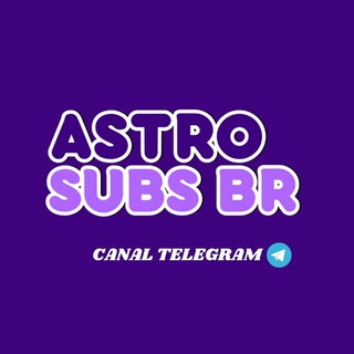 Logotipo do canal de telegrama astrosubs_br - ASTRO SUBS BR 💜🇧🇷