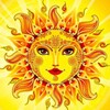 Логотип телеграм канала @astrosunnny — astro sun | гороскоп астрология