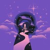 Логотип телеграм канала @astrov1be — astro vibe | гороскоп | натальная карта