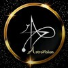 Логотип телеграм канала @astrovision_4 — AstroVision. Натальная карта судьбы.