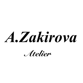 Логотип телеграм канала @atelier_azakirova — Ателье ✨A.Zakirova ✨