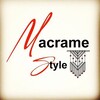 Логотип телеграм канала @atelier_macrame — Онлайн школа Макраме Инны Прокопенко