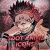 Логотип телеграм канала @atmosphericanime — Sdot Anime Icons | Авы & Обои | Аниме