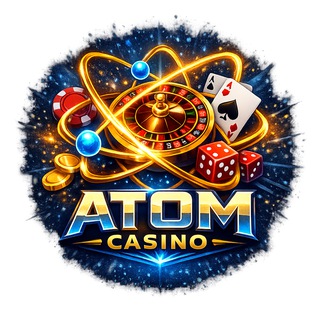 Telegram channel Atom Casino Online | Регистрация logo