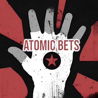 Логотип телеграм канала @atomic_bet — ATOMIC BETS [Ставки CS:GO]