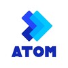 Telegram channel ATOM logo