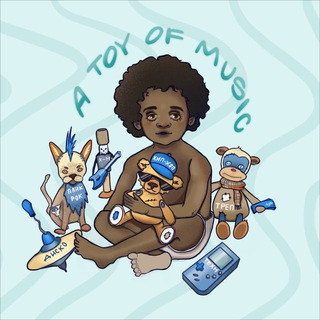 Логотип телеграм канала @atoyofmusic1 — A TOY OF MUSIC
