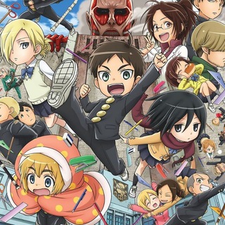 Telegram channel Attack on Titan: Junior High logo