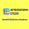 Telegram kanalining logotibi attestatsiya_pro — Attestatsiya Pro | Jamshid Saidxonov