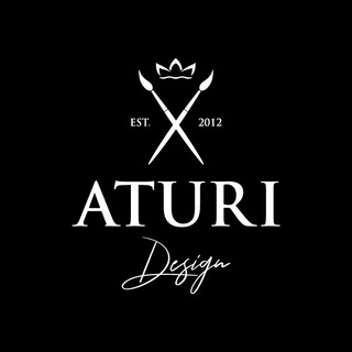 Логотип телеграм канала @aturi_design — Краски для стен, мебели и декора Aturi Design