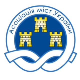 Логотип телеграм -каналу auc_ua — Асоціація міст України