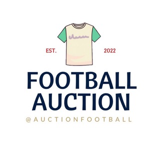 Логотип телеграм -каналу auctionfootball — Football Auction