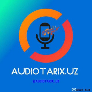 Telegram kanalining logotibi audio_tarix_uz — AUDIO TARIX UZ