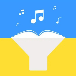Логотип телеграм -каналу audiobookksua — АудіоКниги Українською