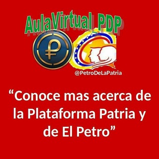 Logotipo del canal de telegramas aulavirtualpdp_2021 - #AulaVirtualPDP_Canal