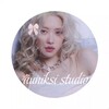 Telegram channel auniksi studio🎀 logo
