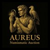 Логотип телеграм канала @aureus_numismatics — Аукцион «Aureus»