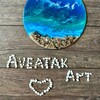 Логотип телеграм канала @aveatakart — Арт-проект Aveatak Art