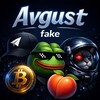 Логотип телеграм канала @avgustfake — Avgust