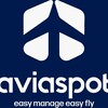 Логотип телеграм канала @aviaspotmoscow — aviaspot | easy manage easy fly