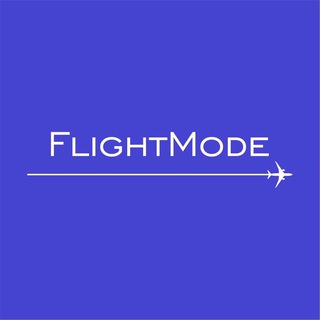 Логотип телеграм канала @aviationmode — FlightMode