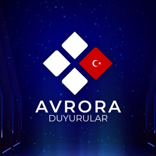 Logo saluran telegram avrora_turkey_announcements — Avrora. Türkiye. Duyurular 🇹🇷