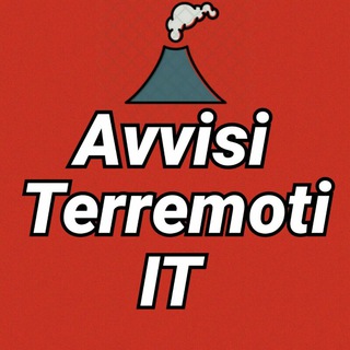 Logo del canale telegramma avvisiterremotiit - Avvisi Terremoti IT