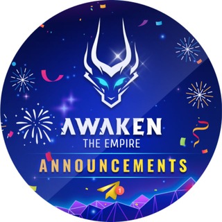 Logo saluran telegram awakentheempire_official — Awaken The Empire Official Announcements