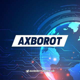 Telegram channel AXBOROT | yangiliklar kanali logo