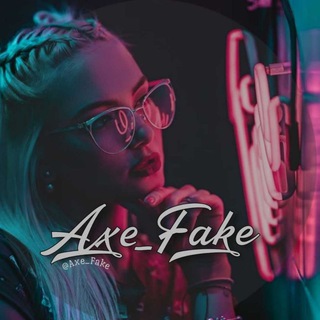 Logo saluran telegram axe_fake — Axe Fake|عکس فیک