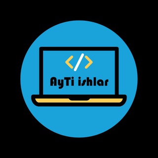 Telegram kanalining logotibi ayti_jobs_uz — AyTi ishlar