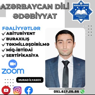 Logo saluran telegram az_dili_edebiyyat — Azərbaycan dilivə Ədəbiyyat İbtidai-miq və Sertifikasiya