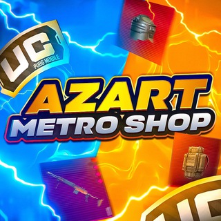 Логотип телеграм канала @azart_metro — AZART METRO SHOP
