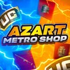 Логотип телеграм канала @azart_metro — AZART METRO SHOP