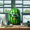 Логотип телеграм канала @azartarbuzik — АЗАРТНЫЙ АРБУЗ