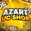 Логотип телеграм канала @azartucshop — AZART SHOP UC