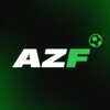 Логотип телеграм канала @azffootball — AZF | Футбол Азербайджана