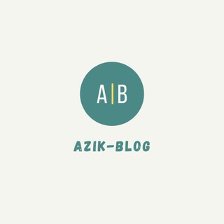 Telegram kanalining logotibi azikblog — Azik 🧑🏻‍💻