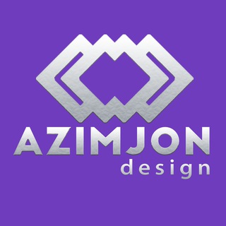Telegram kanalining logotibi azimjon_design — Azimjon Design