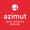 Логотип телеграм канала @azimut_hotel_aerostar — AZIMUT Отель Аэростар Москва