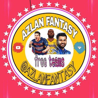 Logo saluran telegram azlanfantasy_azlan_fantasy — AZLAN FANTASY REAL🏏