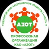 Логотип телеграм канала @azot_profsoyuz — Профсоюз КАО «Азот»