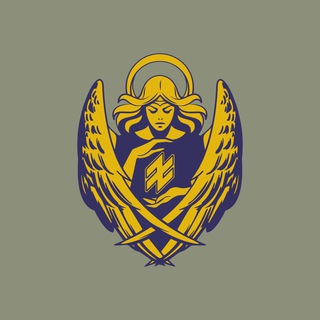 Логотип телеграм -каналу azovangels — Патронатна служба Азову. Благодійний фонд «Янголи Азову».