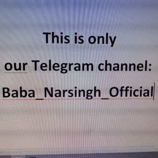 Logo saluran telegram baba_narsingh_official — Baba_Octafx_Official