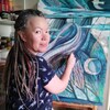 Логотип телеграм канала @babushkina_irra_art — Ирина Бабушкина / Авторские картины / Обучение /
