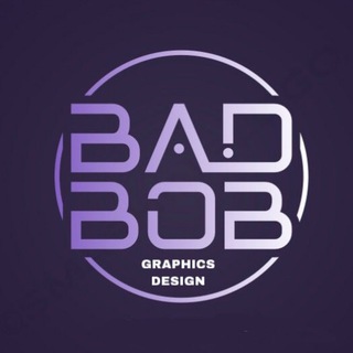 Логотип телеграм канала @badboblab — Graphic Design🍒| Bad Bob Lab