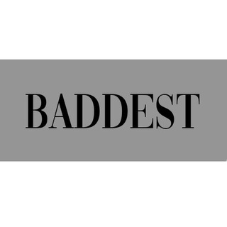 Логотип телеграм канала @baddestcutest — BADDEST