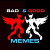 Логотип телеграм канала @badgoodmemes — Плохие и хорошие мемы