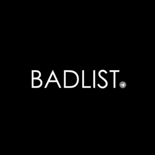 Логотип телеграм канала @badlist — Черный список админов