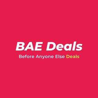 Logo of telegram channel baedeals_dot_in — BAE Deals- Offers | Tricks | Coupons